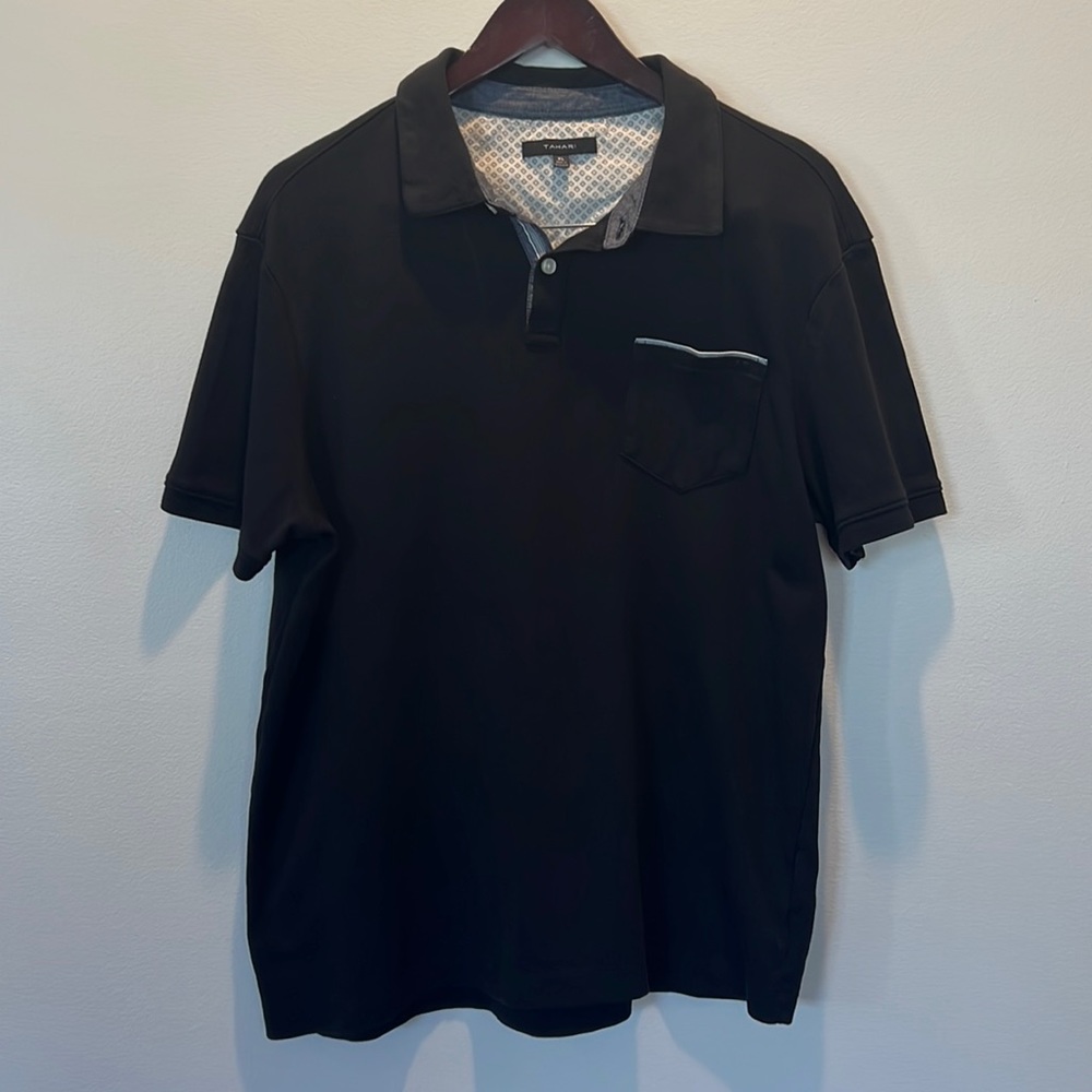 Mens XL TAHARI  pollo shirt